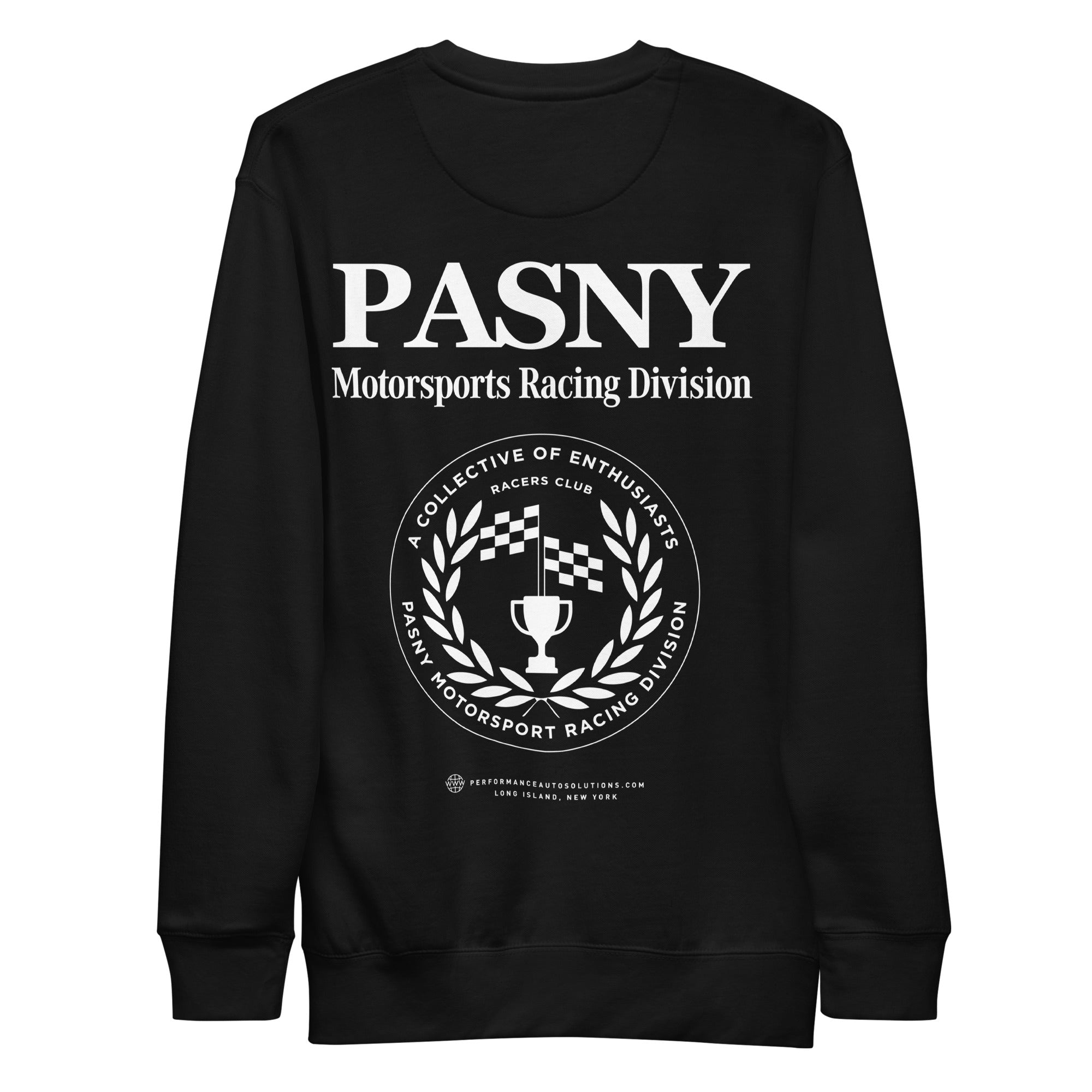 PASNY MOTORSPORTS ENTHUSIAST EMBLEM SWEATSHIRT