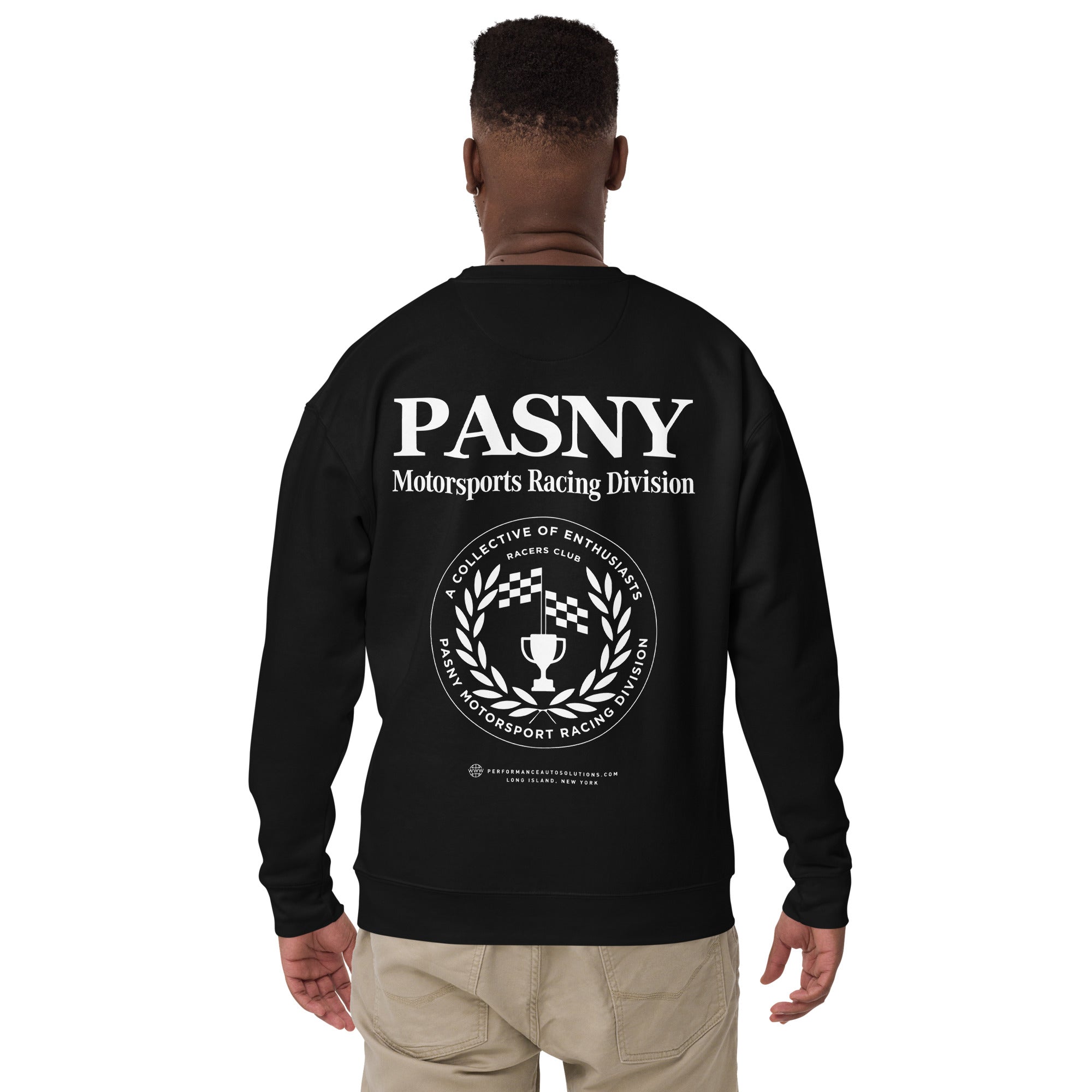 PASNY MOTORSPORTS ENTHUSIAST EMBLEM SWEATSHIRT