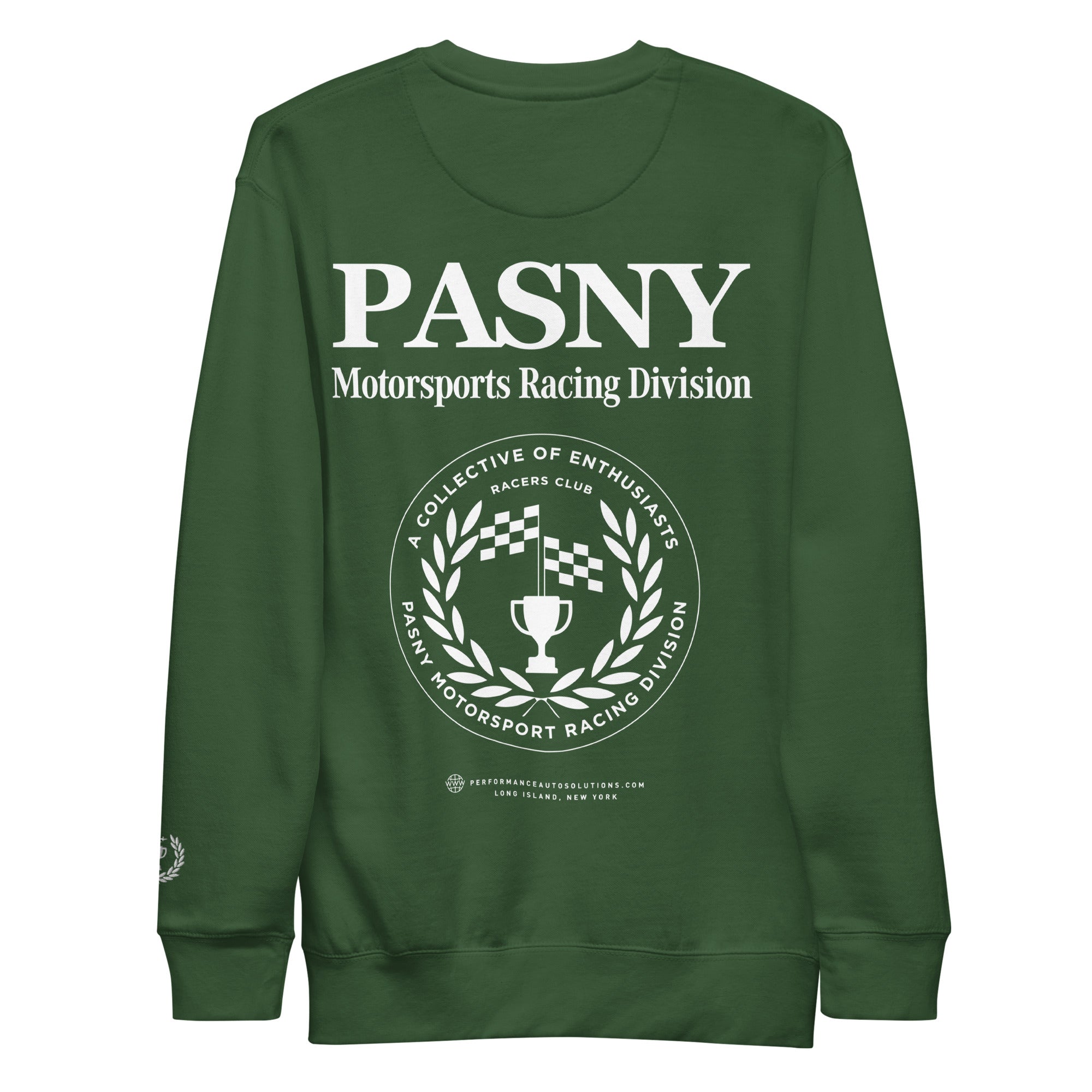 PASNY MOTORSPORTS ENTHUSIAST EMBLEM SWEATSHIRT