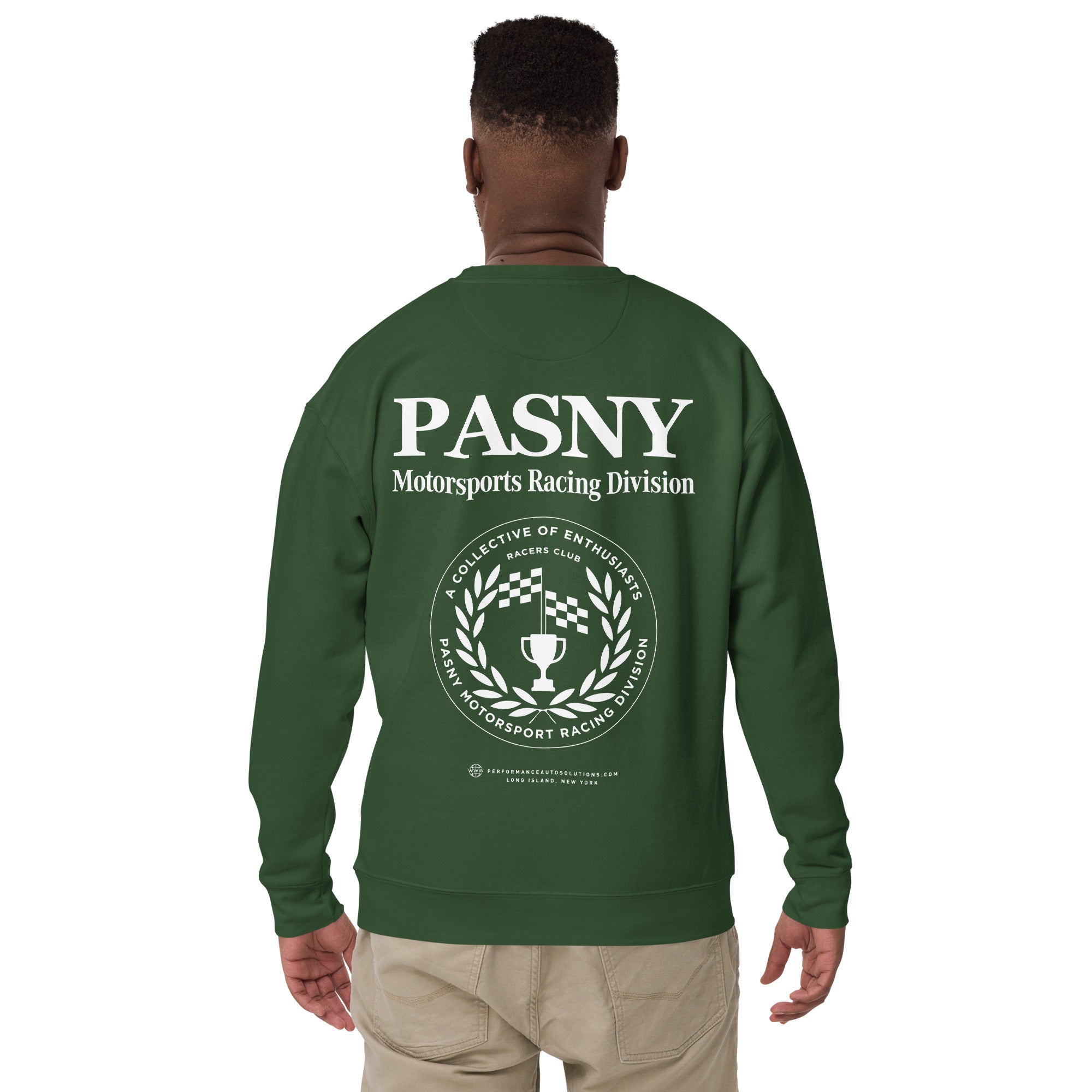 PASNY MOTORSPORTS ENTHUSIAST EMBLEM SWEATSHIRT